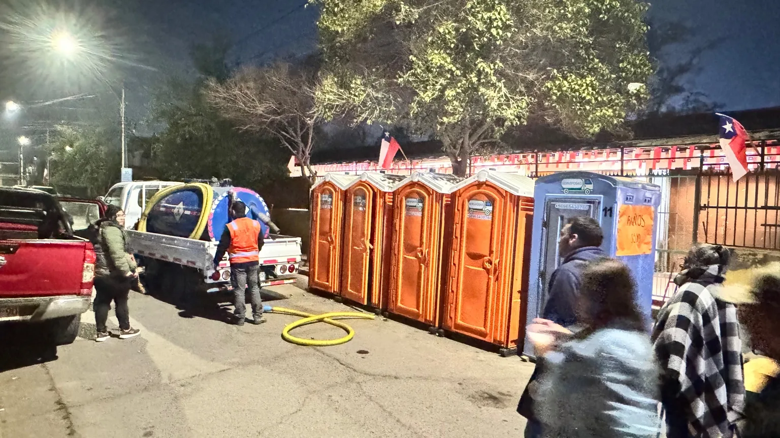 Arriendo de baños químicos para obras y eventos